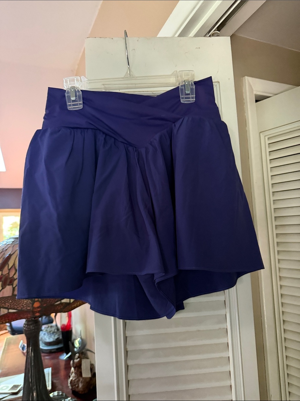 Zyia Culotte Purple Shorts